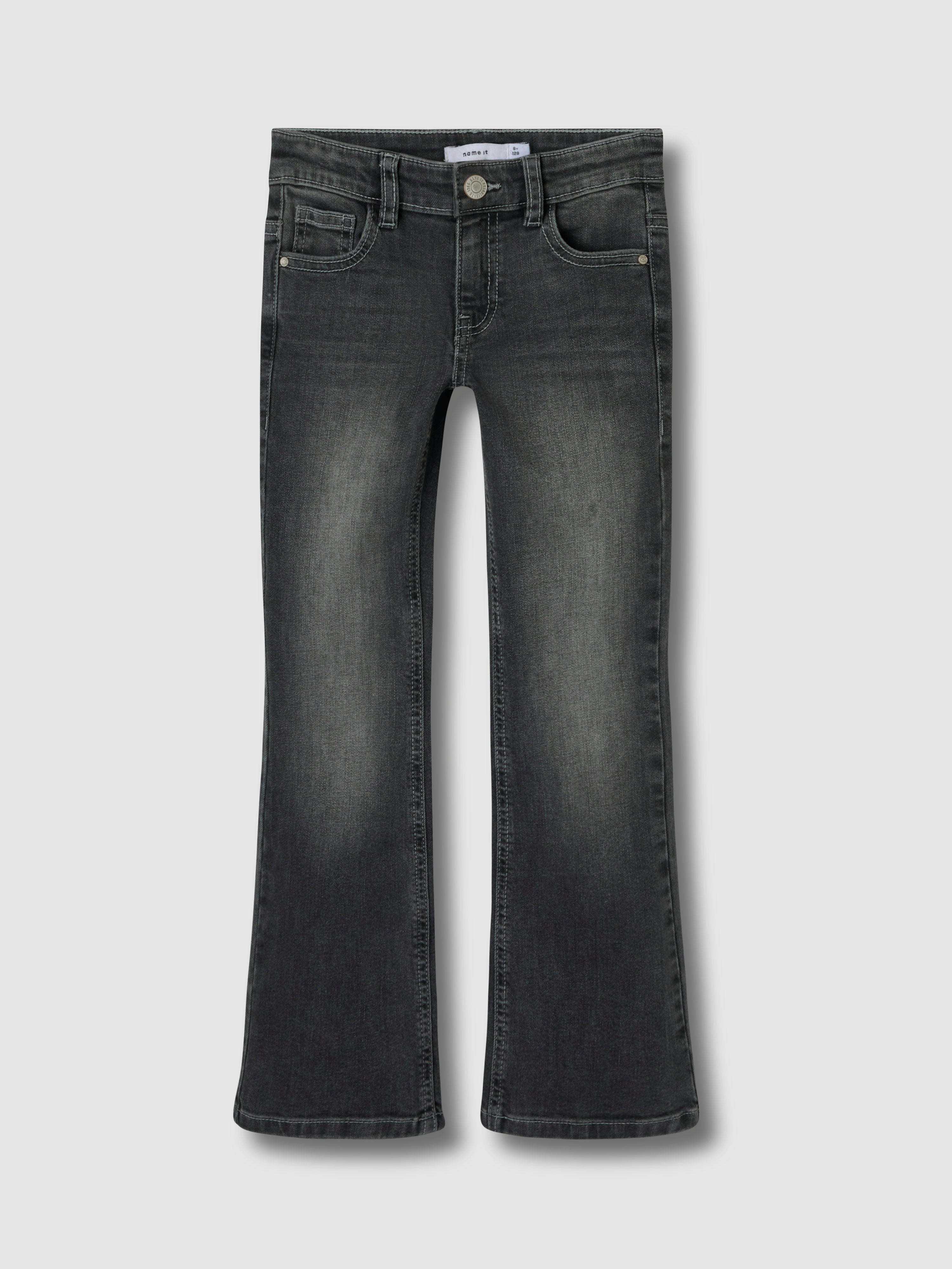 NKFPOLLY Jeans - Dark Grey Denim